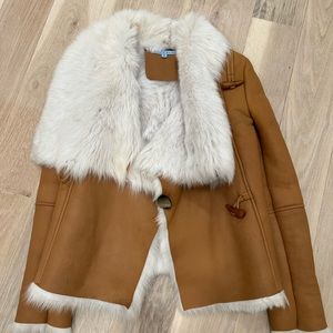 Genuine shearing coat. Xs, new